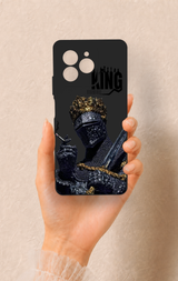 Omix X7 Uyumlu King Desenli Silikon Kılıf