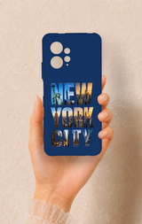 Redmi Note 12 4G Uyumlu New York City Desenli Silikon Kılıf