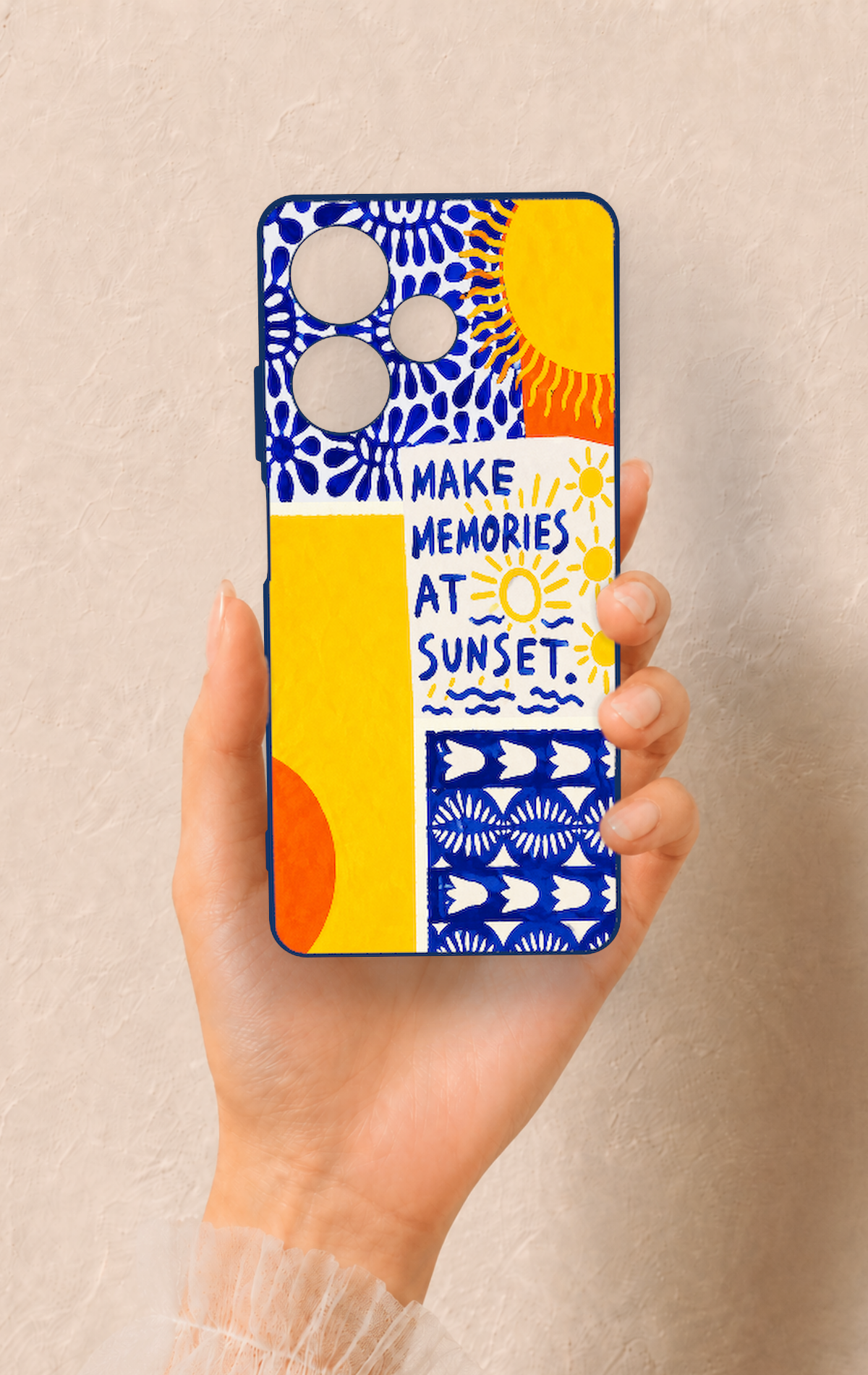 İnfinix Hot 30 Uyumlu Sunset Desenli Silikon Kılıf