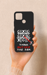 Realme C25 Uyumlu Out Side The Box Desenli Silikon Kılıf