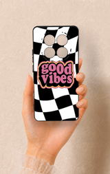Redmi Note 14 Pro 5G Uyumlu Black Good Vibes Desenli Silikon Kılıf