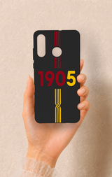Huawei P30 Lite Uyumlu 1905 Kemer Desenli Silikon Kılıf