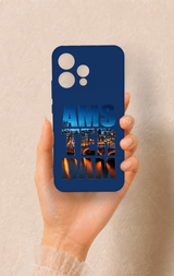 Oppo Reno 15 5G Uyumlu Amsterdam Desenli Silikon Kılıf