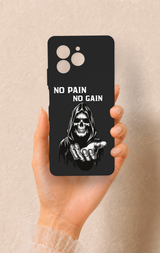 Omix X7 Uyumlu No Pain No Gain Desenli Silikon Kılıf