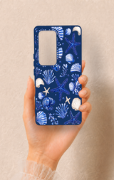 Vivo V30 Uyumlu Deniz Kabuğu Desenli Silikon Kılıf
