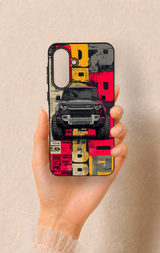 Samsung A56 Uyumlu Defender Truck Desenli Silikon Kılıf