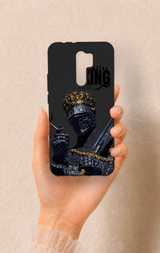 Redmi 9 Uyumlu King Desenli Silikon Kılıf