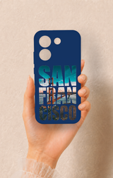 Poco X8 Pro Uyumlu San Francisco Desenli Silikon Kılıf