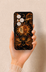 Honor 400 Pro Uyumlu Mistik Güneş Desenli Silikon Kılıf
