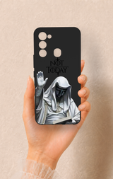 Tecno Spark 8C Uyumlu Not Today Desenli Silikon Kılıf