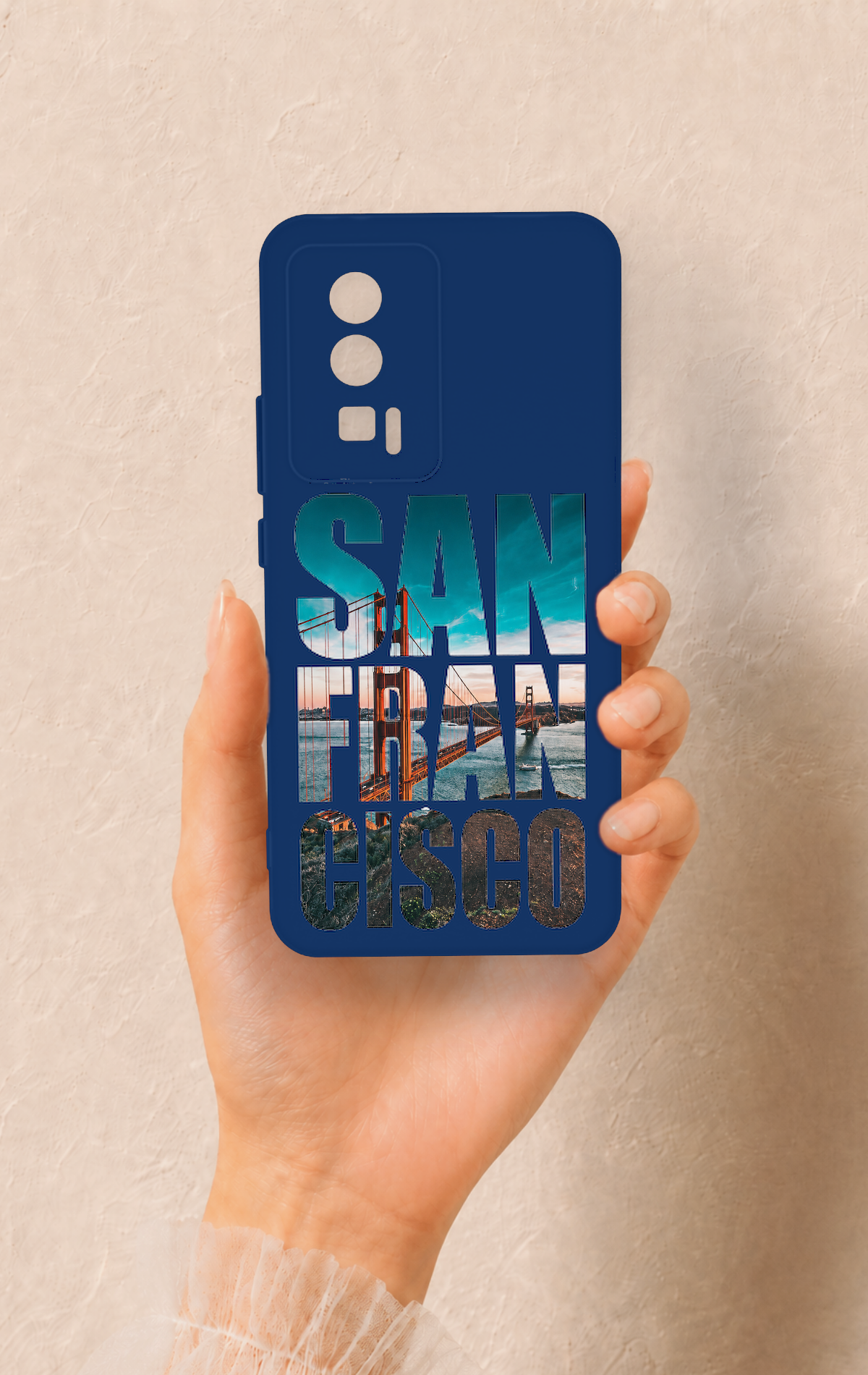 Poco F5 Pro Uyumlu San Francisco Desenli Silikon Kılıf