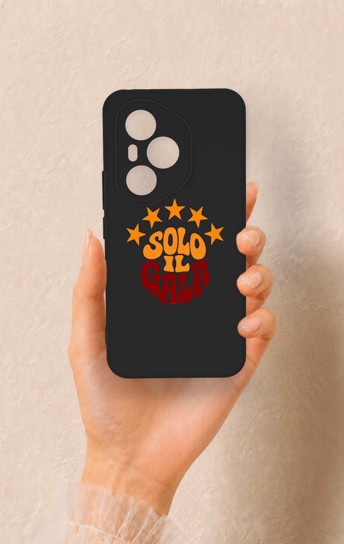 Honor 400 Pro Uyumlu Solo IL Gala Desenli Silikon Kılıf