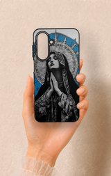 Samsung A26 Uyumlu Rahibe Desenli Silikon Kılıf
