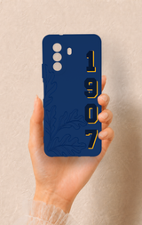 Huawei Nova Y70 Uyumlu 1907 Palamut Desenli Silikon Kılıf