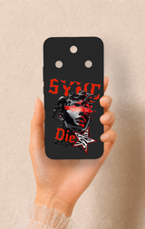 Honor Magic 8 Lite Uyumlu Sync Die Desenli Silikon Kılıf
