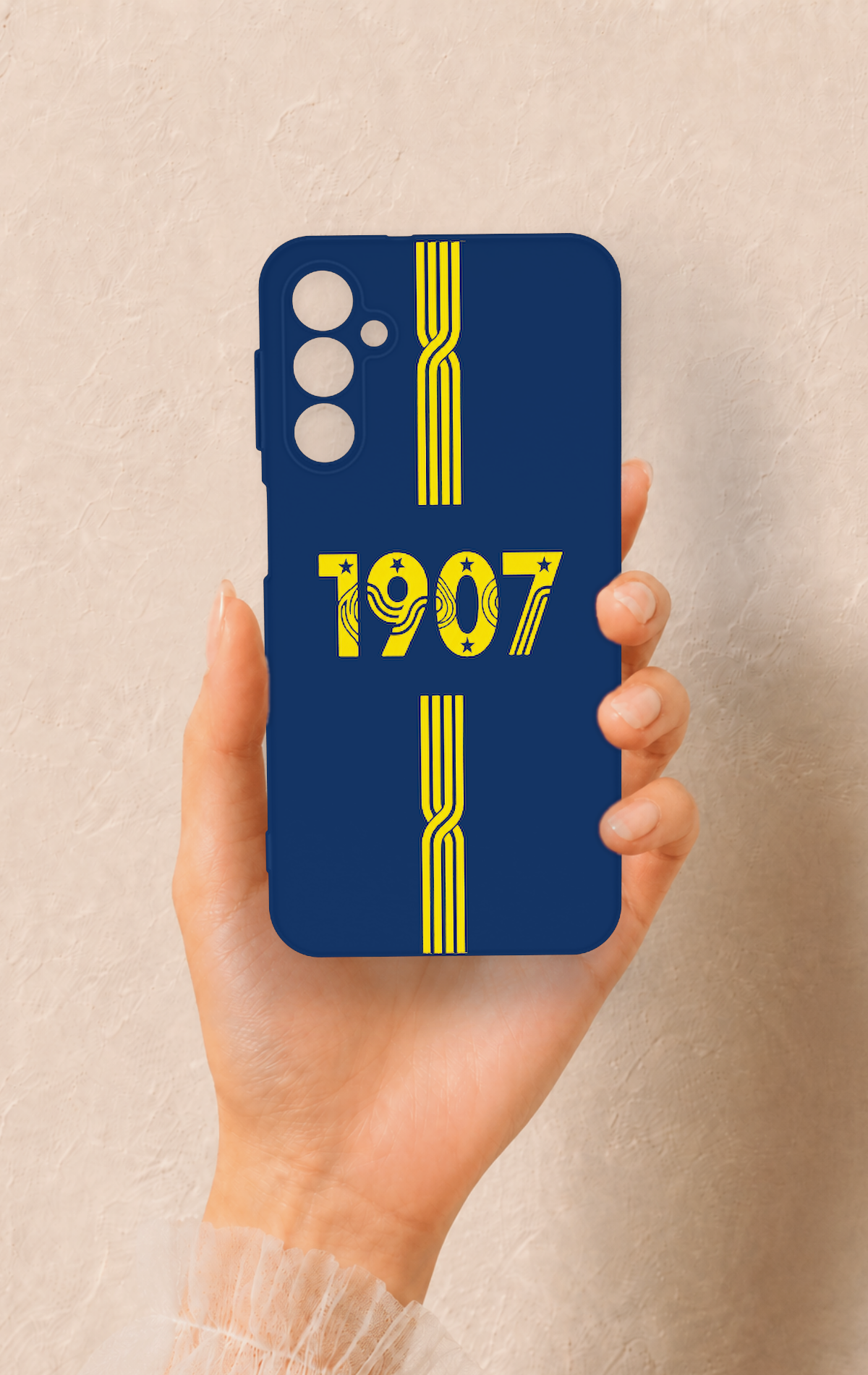 Samsung A24 Uyumlu 1907 Kemer Desenli Silikon Kılıf