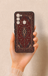 Tecno Spark 8C Uyumlu Acem Halı Desenli Silikon Kılıf