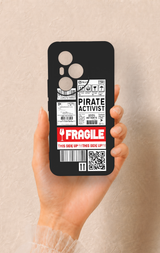 Honor 400 Pro Uyumlu Fragile Desenli Silikon Kılıf