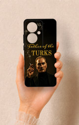 Oppo Reno 11F Uyumlu Father Of The Turks Desenli Silikon Kılıf