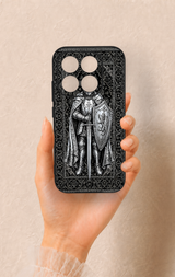 Xiaomi Mi 17 5G Uyumlu Şövalye Desenli Silikon Kılıf