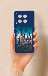 Tecno Camon 30 Uyumlu San Francisco Desenli Silikon Kılıf