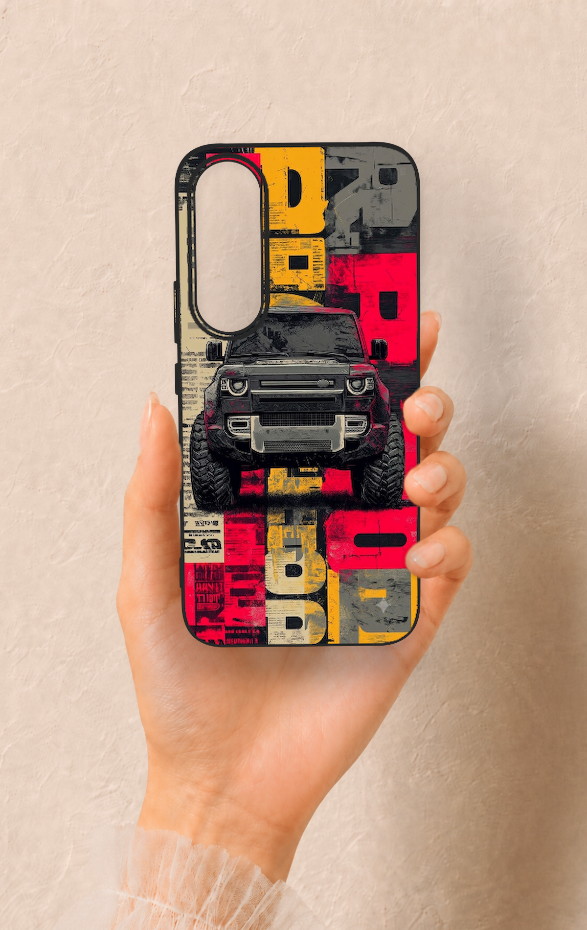 Vivo V70 FE 5G Uyumlu Defender Truck Desenli Silikon Kılıf