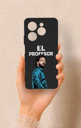 İnfinix Hot 40 Pro Uyumlu El Profesor Desenli Silikon Kılıf