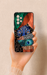 Samsung A52 Uyumlu Amazon Kaplan Desenli Silikon Kılıf