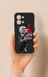 Oppo A6 Pro Uyumlu Atatürk Anıtkabir Desenli Silikon Kılıf