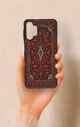 Samsung A32 Uyumlu Acem Halı Desenli Silikon Kılıf