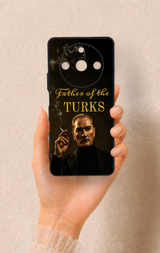 Realme 11 Pro Uyumlu Father Of The Turks Desenli Silikon Kılıf