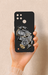 Realme C21Y Uyumlu Self Made Desenli Silikon Kılıf