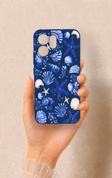Oppo Reno 14F Uyumlu Deniz Kabuğu Desenli Silikon Kılıf