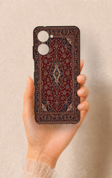 Realme 10 Uyumlu Acem Halı Desenli Silikon Kılıf