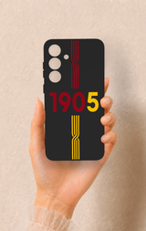 Samsung S25 Plus Uyumlu 1905 Kemer Desenli Silikon Kılıf