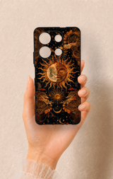 İnfinix Note 30 Uyumlu Mistik Güneş Desenli Silikon Kılıf