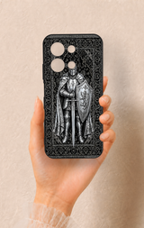 Redmi 15C 4G Uyumlu Şövalye Desenli Silikon Kılıf