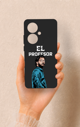 Oppo Reno 11F Uyumlu El Profesor Desenli Silikon Kılıf