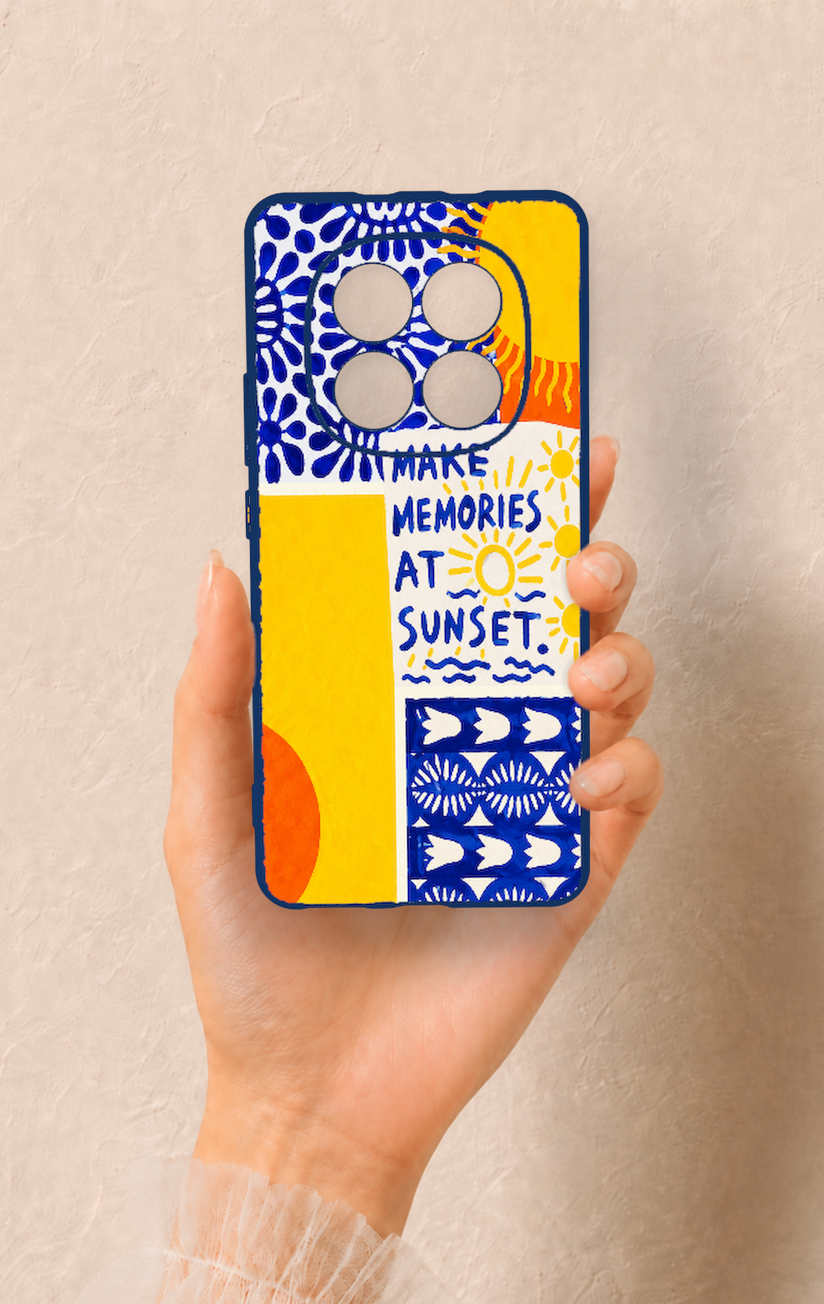 REDMİ NOTE 15 4G Uyumlu Sunset Desenli Silikon Kılıf