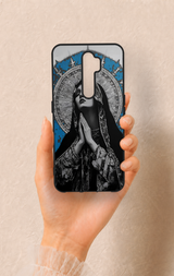 Oppo A9 2020 Uyumlu Rahibe Desenli Silikon Kılıf