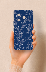 Tecno Camon 30 Pro 5G Uyumlu İnce Yaprak Dalı Desenli Silikon Kılıf