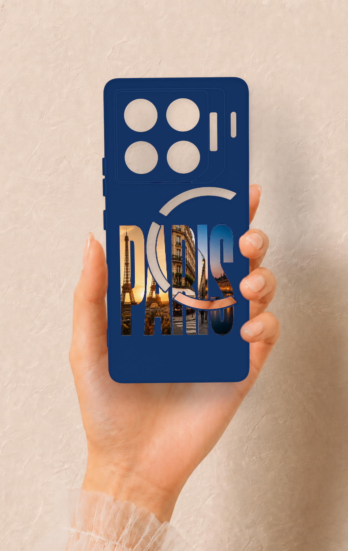 İnfinix Gt 20 Pro Uyumlu Paris Desenli Silikon Kılıf