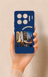 İnfinix Gt 20 Pro Uyumlu Paris Desenli Silikon Kılıf