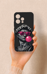 Oppo Reno 15 5G Uyumlu Pop David Desenli Silikon Kılıf