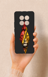 REDMİ NOTE 15 4G Uyumlu Kesik Aslan Desenli Silikon Kılıf