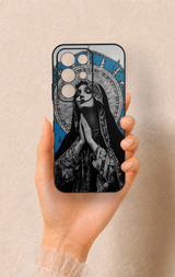 Realme C85 5G Uyumlu Rahibe Desenli Silikon Kılıf