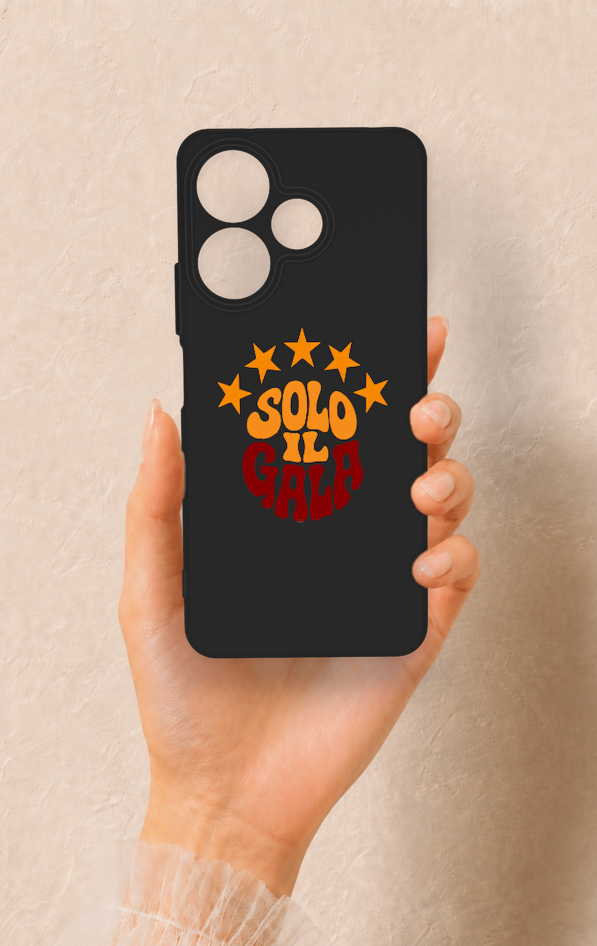Redmi 13 4G Uyumlu Solo IL Gala Desenli Silikon Kılıf