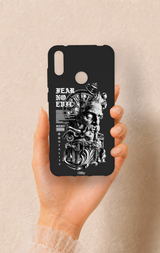 Huawei Y7 2019 Uyumlu Fear No Evil Desenli Silikon Kılıf