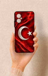 Omix X3 Uyumlu Türk Bayrağı Desenli Silikon Kılıf