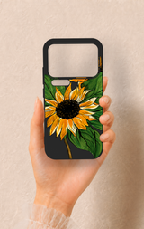 Xiaomi Mi 17 Pro 5G Uyumlu Ay Çiçeği Desenli Silikon Kılıf